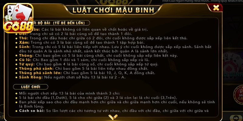 Sau khi ?? s?p x?p hoàn thành 3 chi, ng??i ch?i s? so sánh các chi